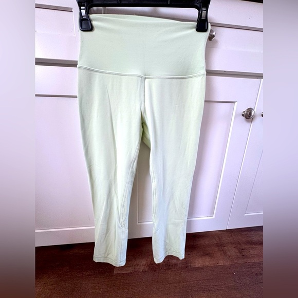 Lululemon aline high rise cropped leggings - Picture 1 of 6